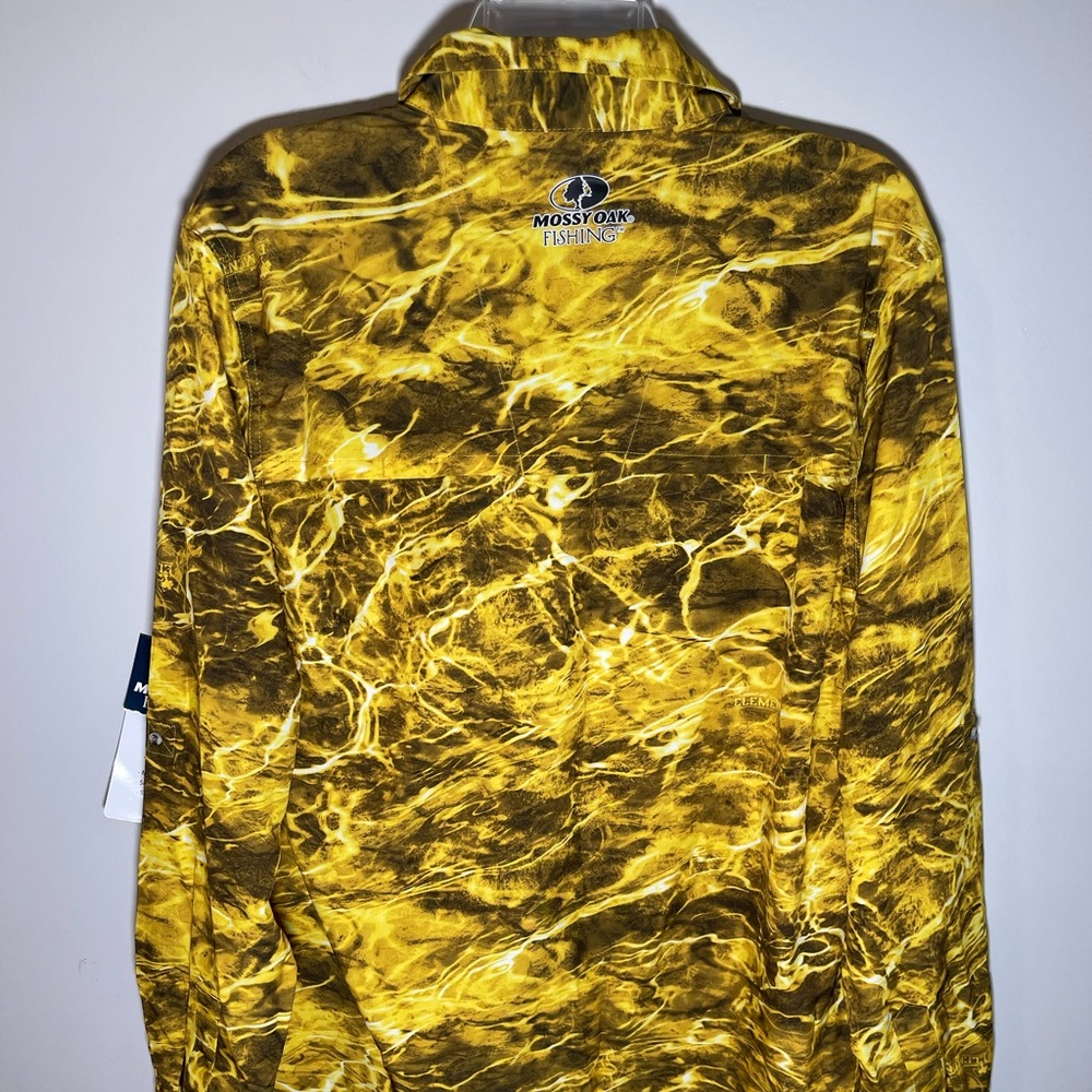 Mossy Oak Men's Fishing Performance Guide Shirt sz Medium NWT - Picture 6 of 10